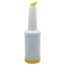 Kit 2 Garrafa Store'n Pour 1l Amarela Weck Bartender Xaropes Bebidas Destiladas - 4