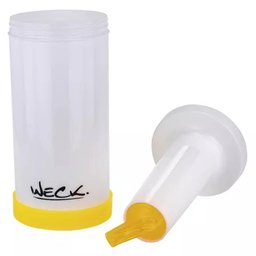 Kit 2 Garrafa Store'n Pour 1l Amarela Weck Bartender Xaropes Bebidas Destiladas - 3