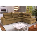 Ver imagem 2 de Sofá de Canto Amsterdam Molas Retrátil Reclinável - king house