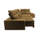 Ver imagem 5 de Sofá de Canto Amsterdam Molas Retrátil Reclinável - king house
