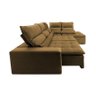 Sofá de Canto Amsterdam Molas Retrátil Reclinável - king house - 5