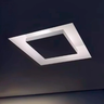Luminaria de Teto Plafon Embutir Branco Dormitorio Quarto Quadrado Luz Indireta 40x40 Bivolt - 5