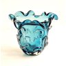 Vaso P/Flores Murano Azul L'Hermitage 15x13Cm - 3