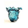 Vaso P/Flores Murano Azul L'Hermitage 15x13Cm - 2