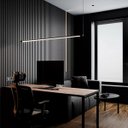 Ver imagem 1 de Slim Pendente Preto para Lampada Tubular Led Fio 1,5m Soquete G13 Tensao Bivolt