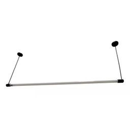 Slim Pendente Preto para Lampada Tubular Led Fio 1,5m Soquete G13 Tensao Bivolt - 4