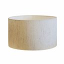 Ver imagem 1 de Cúpula Abajur Cilíndrica Cp-7025 Ø50x30cm Linho Bege