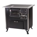 Ver imagem 1 de Fogão a Lenha C Forninho C Cx Esq Preto Vidro Cer Nº2