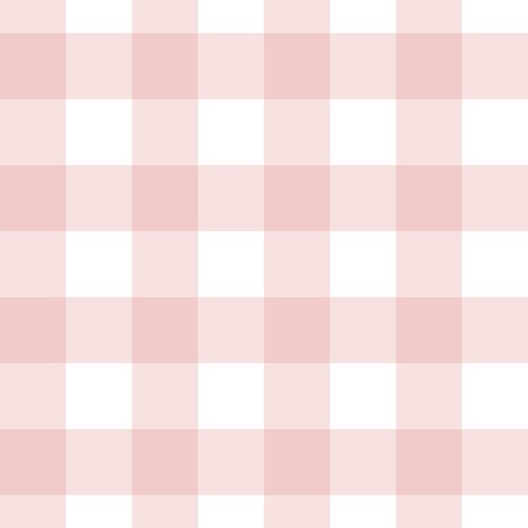 Papel de Parede Doce Estilo Xadrez Rosa 82090