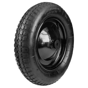 Pneu com Câmara 3.25-8 e Roda Carrinho de Mão Tramontina