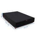 Ver imagem 3 de Cama Box Baú Casal 138x188x42 Califórnia Preto Sofá Casa