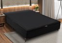 Ver imagem 1 de Cama Box Baú Casal 138x188x42 Califórnia Preto Sofá Casa
