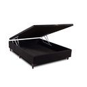 Ver imagem 2 de Cama Box Baú Casal 138x188x42 Califórnia Preto Sofá Casa