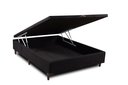 Ver imagem 2 de Cama Box Baú Casal 138x188x42 Califórnia Preto Sofá Casa