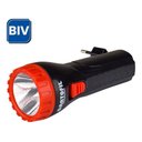 Ver imagem 2 de Kit 6 Un Lanterna Recarregavel Bivolt 01 Super Led - Hf Branco Preto