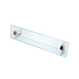 1 Porta Toalha de Rosto Incolor 30cm