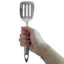 Ver imagem 2 de Kit 4 Espátulas de Inox Para Cozinha Espátula Perfurada Culinária Brinox