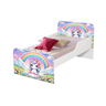 Cama Infantil Meninas com Colchão: Unicórnio Arco Iris - 3