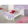 Cama Infantil Meninas com Colchão: Unicórnio Arco Iris - 1