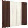 Cortina Samara 4 00 X 2 60 Para Sala Ou Quarto:tabacopalha - 1