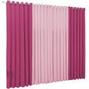 Ver imagem 1 de Cortina Samara 4 00 X 2 60 Para Sala Ou Quarto:pink/rosa