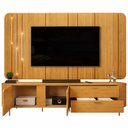 Ver imagem 3 de Rack para Sala com Painel para Tv 75 Pol Dion D05 Cedro - Lyam Decor