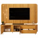 Ver imagem 5 de Rack para Sala com Painel para TV 75 pol Dion D05 Cedro - Lyam Decor