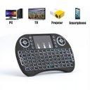 Ver imagem 3 de Mini Teclado sem Fio Rgb Wireless Iluminado com Touch para Pc Android Tv e Vídeo Game