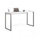 Ver imagem 1 de Mesa Home Office Escrivaninha Industriale 1,20 Branco