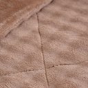 Ver imagem 4 de Kit Colcha Casal Luxor Dubble 100% Poliéster 220x240cm Tessi Argila Doce
