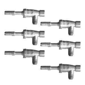 Conexão De Gás Ramal Registro Fogões Chapas Lanche Kit 6x