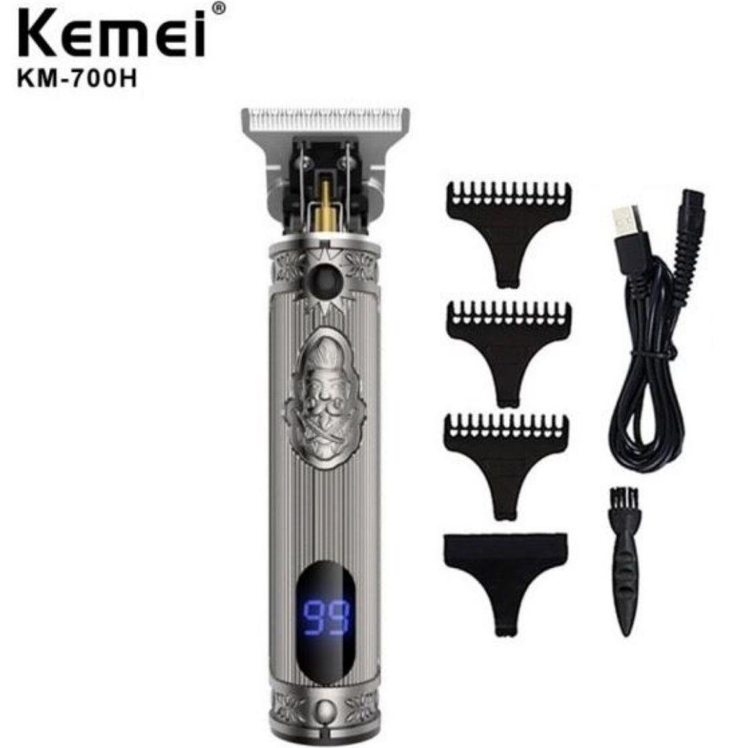 Máquina de Cortar Cabelo Kemei Km-700h Lcd Digital Display - 2