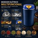 Ver mais imagens de Moedor Cafe Eletrico Multifuncional Triturador Automatico Graos Domestico Portatil Corta Temperos Al