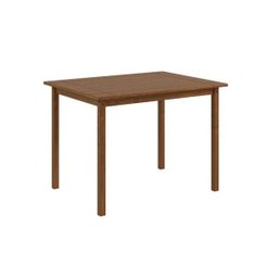 Conjunto Mesa de Madeira 1,10 com 4 Cadeiras Brasil - Chocolate - 2