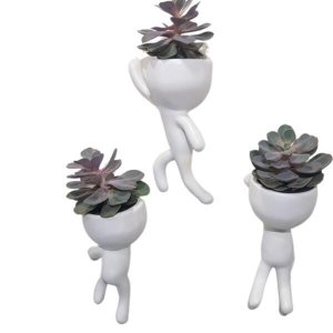 Vasos Bonecos Big Escaladores De Parede 25 Cm /kit 3 Peças