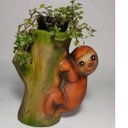 Ver imagem 3 de Bicho Preguiça Tronco Porta Suculentas