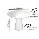 Ver imagem 2 de Mesa de Jantar Redonda Tampo de 1,10 em Cone Off Witte