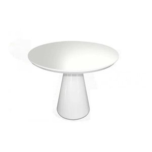 Mesa de Jantar Redonda Tampo de 1,10 em Cone Off Witte