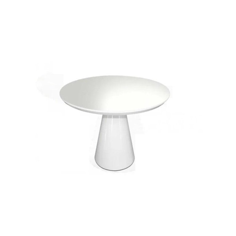 Mesa de Jantar Redonda Tampo de 1,10 em Cone Off Witte