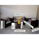 Ver imagem 3 de Conjunto de Sofá de 4 Lugares em Fibra Sintética