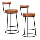 Ver imagem 2 de Conjunto 2 Banquetas Alta com Encosto para Cozinha Miami