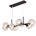 Ver imagem 2 de Lustre Pendente Jabuticaba Lite 20cm 8xe14 Nordecor Preto