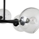 Ver imagem 4 de Lustre Pendente Jabuticaba Lite 20cm 8xe14 Nordecor Preto