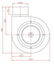 Ver imagem 3 de Exaustor Centrifugo Radial Trifásico Mod: Jupiter-TR