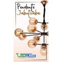Ver imagem 3 de Lustre Pendente Jabuticaba 15xE27 Nordecor Preto