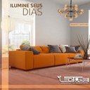 Ver imagem 5 de Lustre Pendente Jabuticaba 15xE27 Nordecor Preto