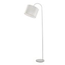 Ver imagem 1 de Luminária de Piso Verona Haste Branca Cúpula Branca G20