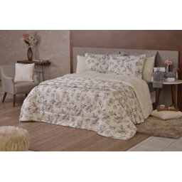 Coberdrom Top Line Casal King Microfibra e Sherpa 1 Peça - Capri - 1