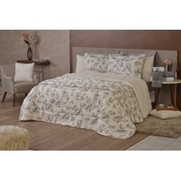 Coberdrom Top Line Casal King Microfibra e Sherpa 1 Peça - Capri - 2