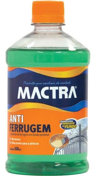 Anti Ferrugem Mactra 500 Ml - Fácil Aplicação - 1